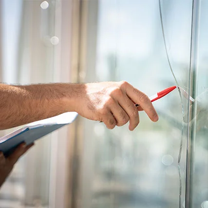 broken glass repair in Hollywood, FL